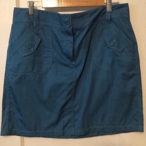 Ann Taylor robin’s egg blue short casual skirt 14